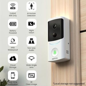 INFIYA Video Doorbell Camera